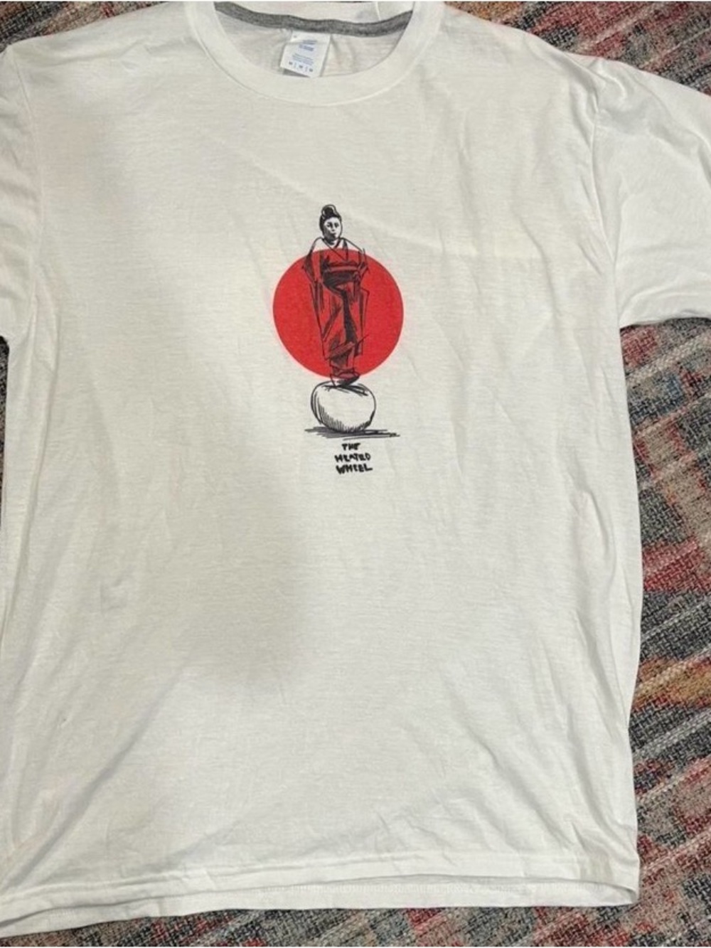 the heated wheel shirt new